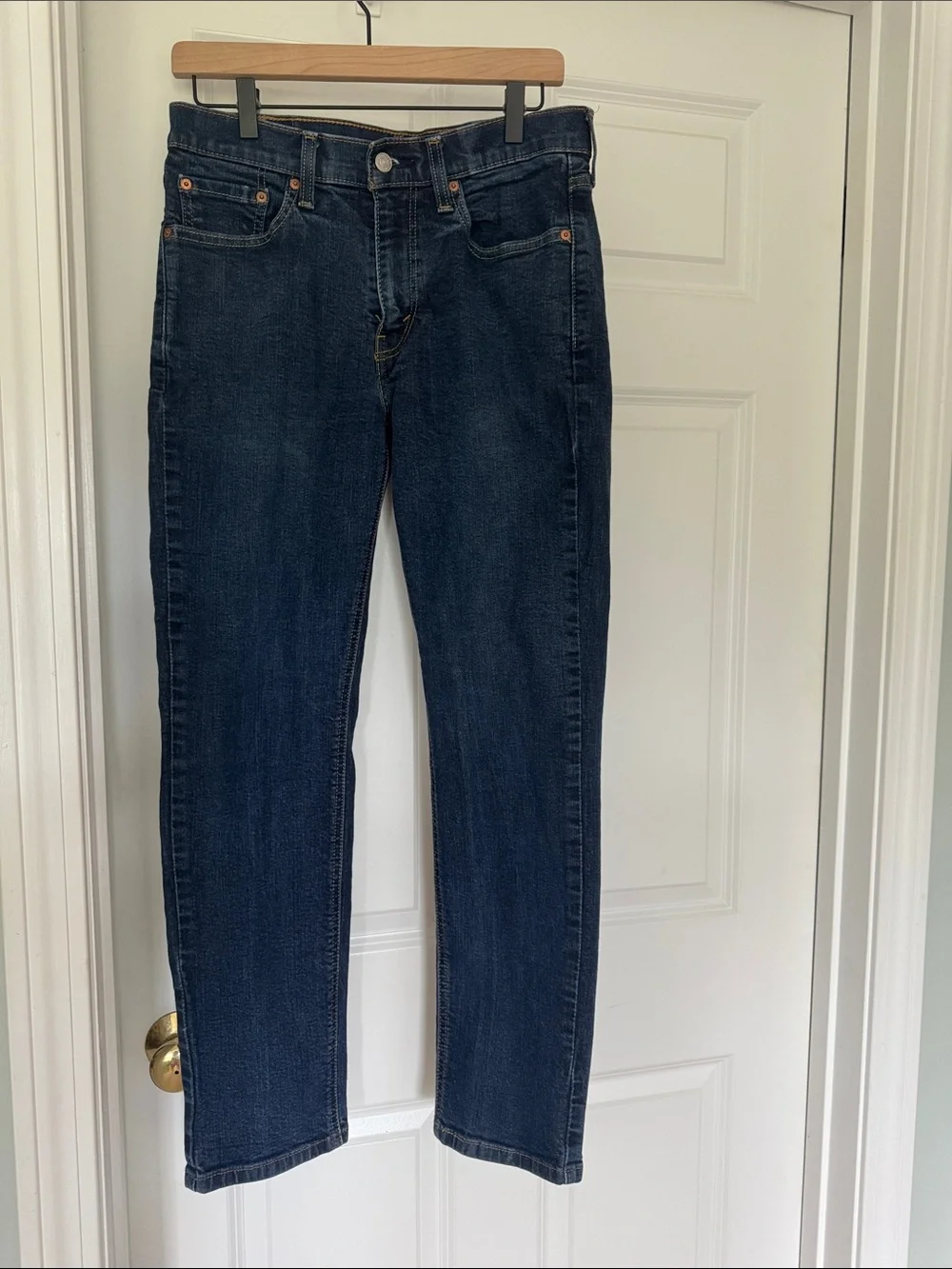 Levi's 541 Athletic Fit Tapered Leg Denim Jeans Dark Wash 31x32